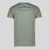 MENS OLIVE GREY TRAINING T-SHIRT (FREEDOM TRAINING T2)