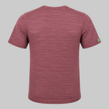 MENS MAROON-ON-MAROON TRAINING T-SHIRT