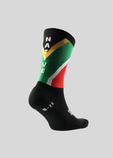 NATURAL PERFORMANCE MULTI SPORT SOCKS - SOUTH AFRICA FLAG