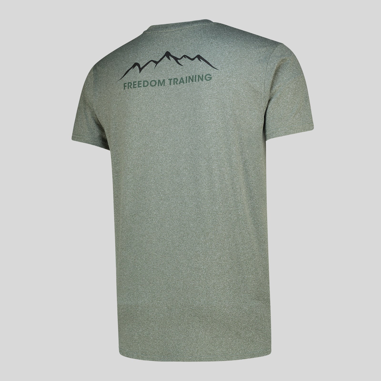 MENS OLIVE GREY TRAINING T-SHIRT (FREEDOM TRAINING T2) – NativeGrip