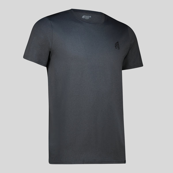 MENS CHARCOAL BLACK TRAINING T-SHIRT