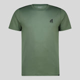 MENS ARMY GREEN TRAINING T-SHIRT