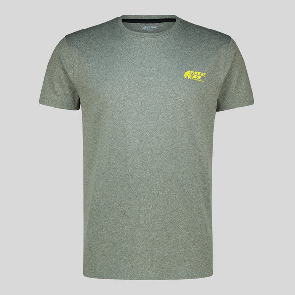 MENS OLIVE GREY TRAINING T-SHIRT (FREEDOM TRAINING T2)